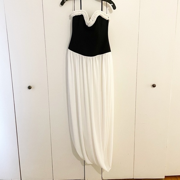 SIMKHAI Augusta asymmetric bustier dress - Picture 7 of 12